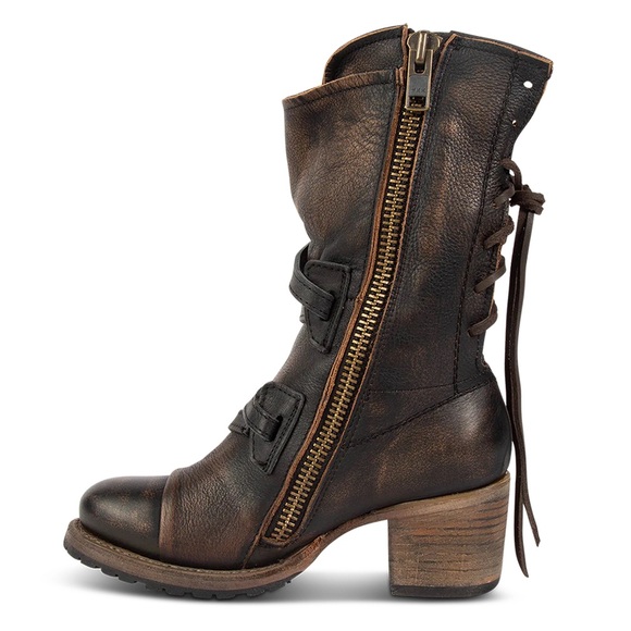 Leather Brown Boots US 7 Freebird by Steven Cora - Picture 3 of 9